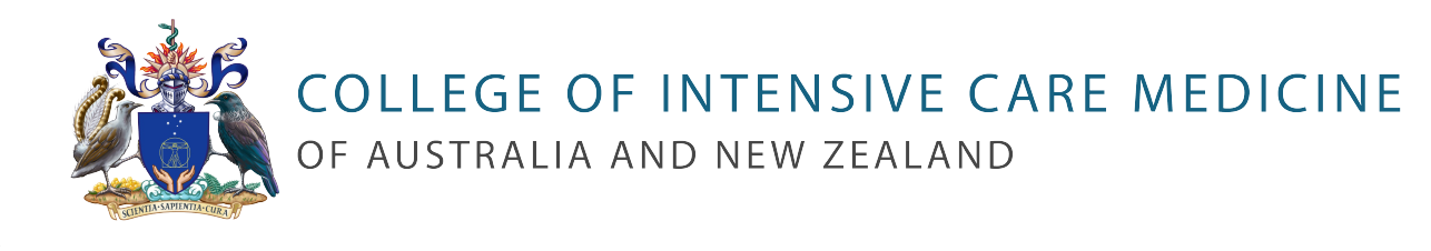 The College of Intensive Care Medicine logo long