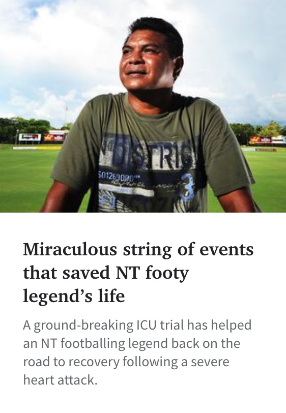 Cyril Rioli ICU NT News